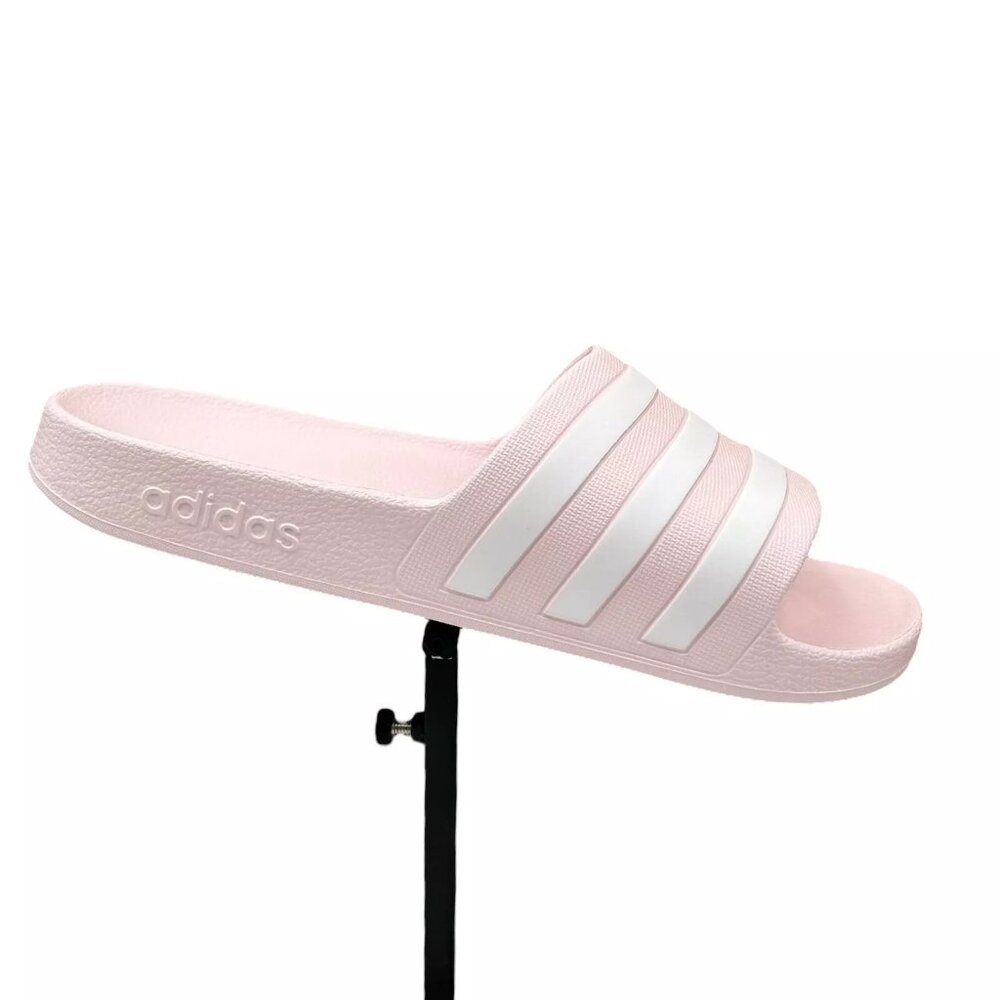 adidas Women's Adilette Aqua Slide Sandals - Size 9 - Light Pink - Comfort Fit